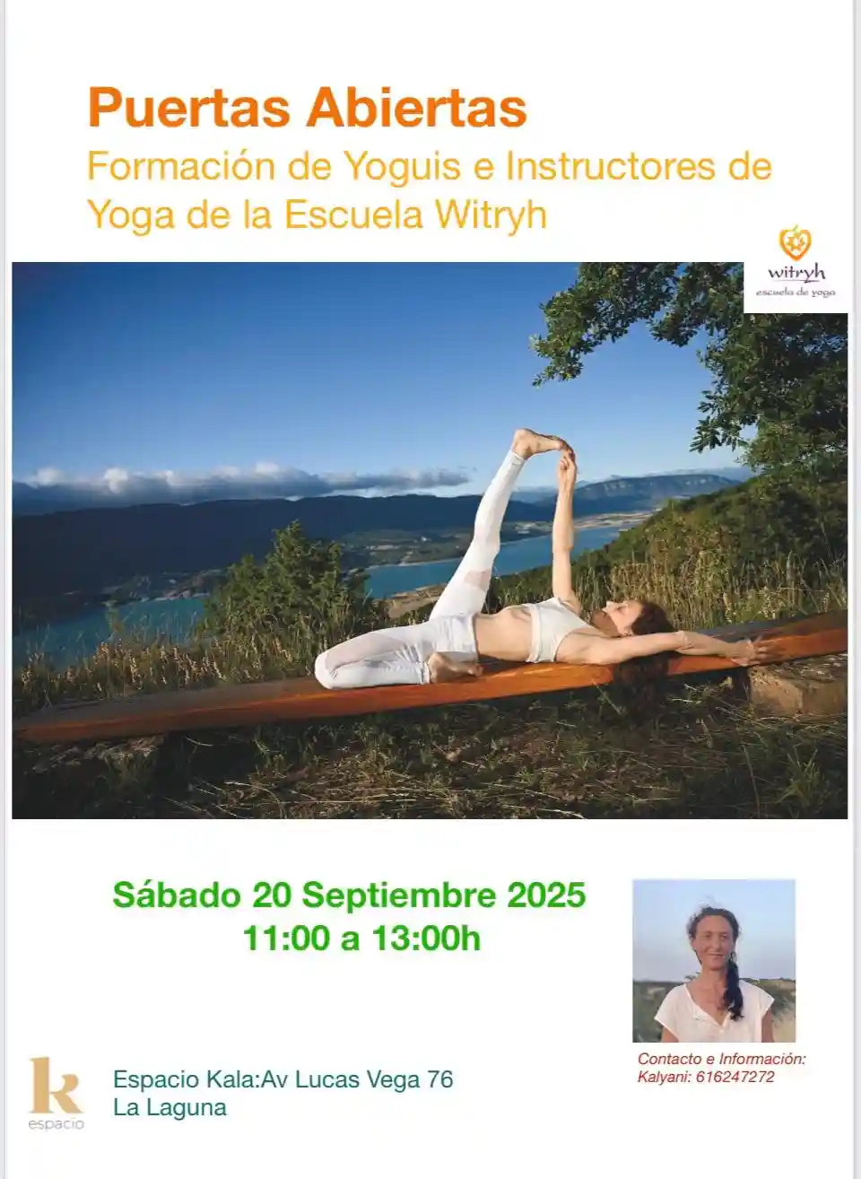 puertas abiertas yoga  yogui 20 septiembre 2025