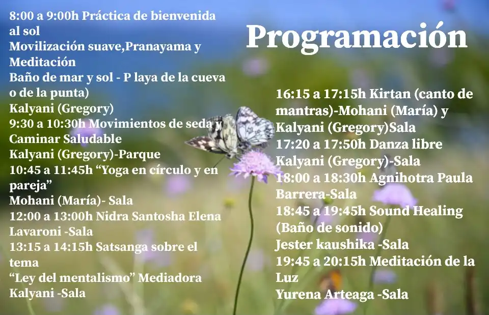 Imagen informacion acogiendo el solsticio de verano sabado 20 de junio